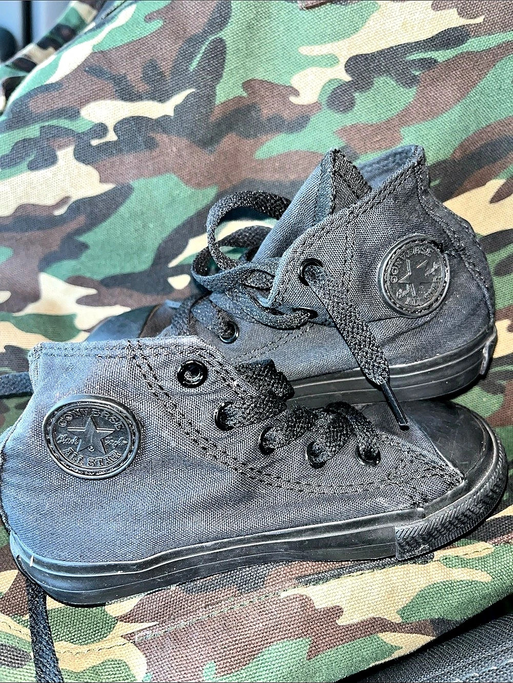 Kids Converse Chuck Taylor All Star High Top Sneakers Black